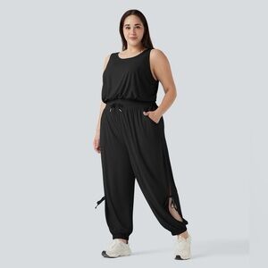 Active Jumpsuit with Pockets